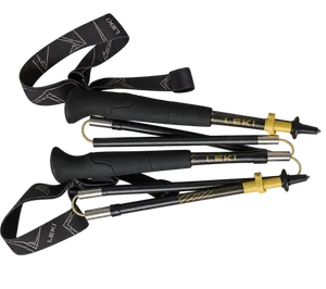Folding poles (if the trail has steep sections)