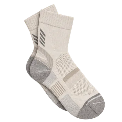 Merino or synthetic running socks